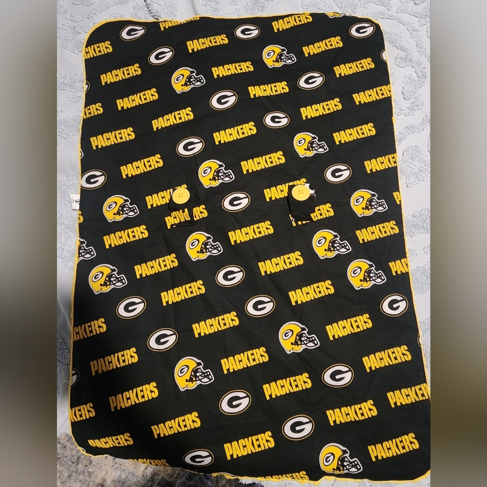 Green Bay Packers Car Seat Cover / Blanket